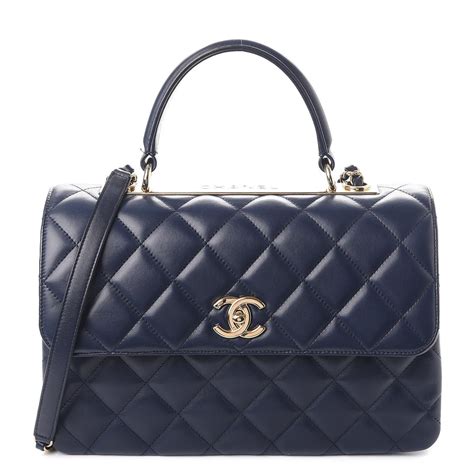 chanel pale blue bag|chanel bag navy blue.